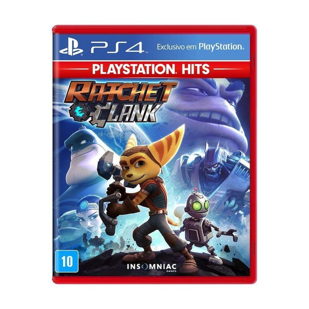 Jogo Ratchet and Clank Hits PS4