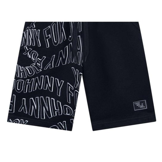 Johnny Fox Bermuda Estampada Urban Black