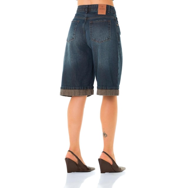 Jorts Jeans Feminino Arauto Brown