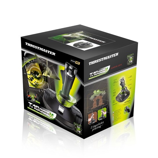 Joystick Thrustmaster T-16000M ? Pc - Incolor