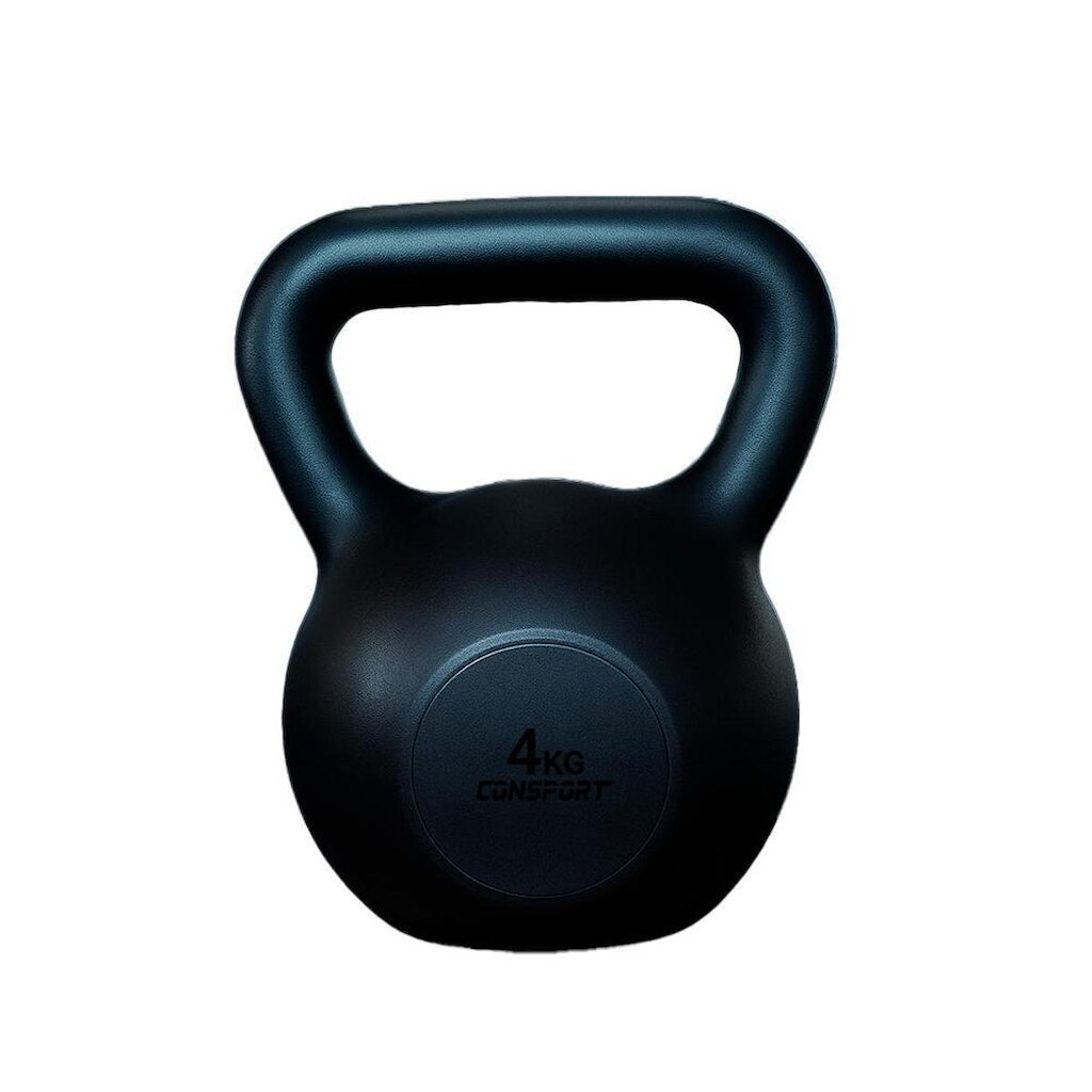 Kettlebell 4kg Revestido em ABS Alça Ergonômica Consport