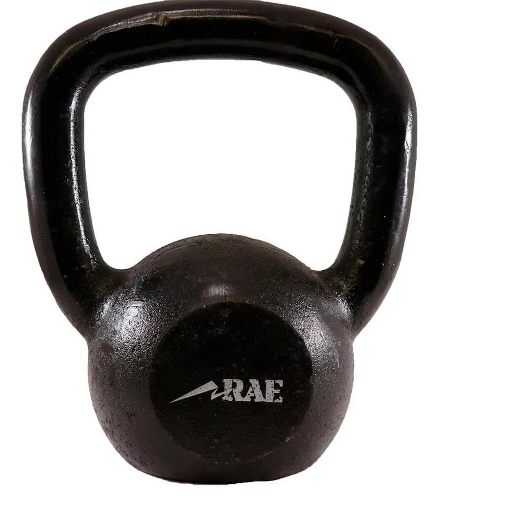 KETTLEBELL DE FERRO PARA TREINO FUNCIONAL 26 KG RAE FITNESS