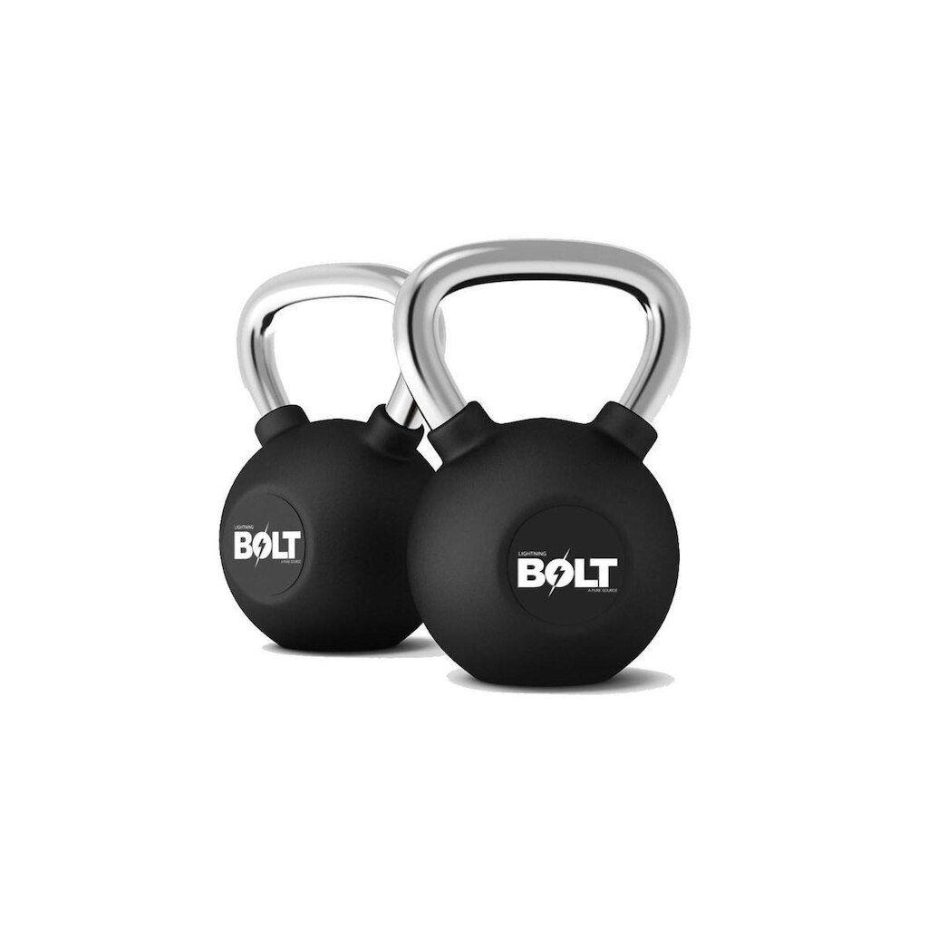 Kettlebell Rubber Lightning Bolt Emborrachado 4Kg
