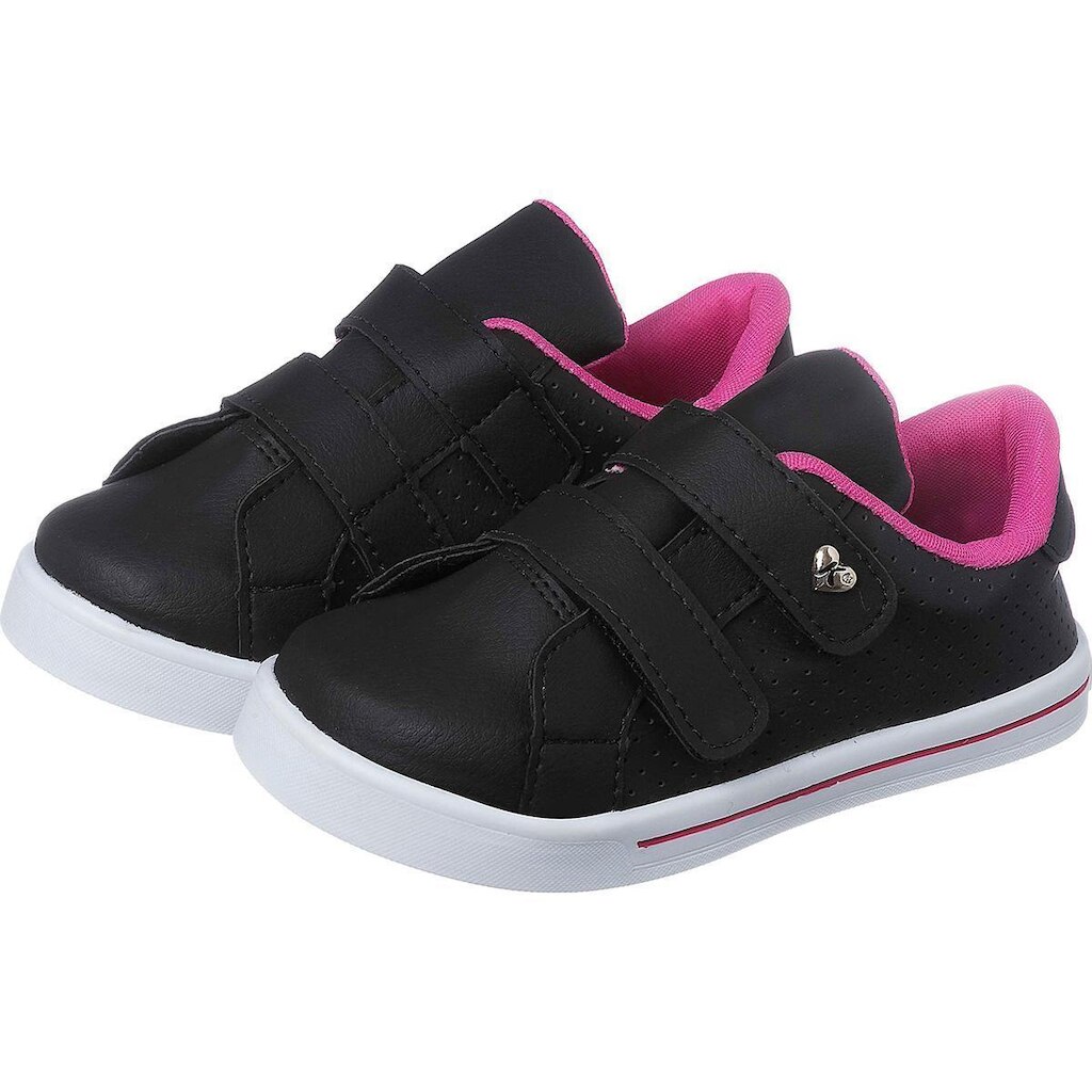 Kidstep Tenis Infantil Feminino Casual Com Pink