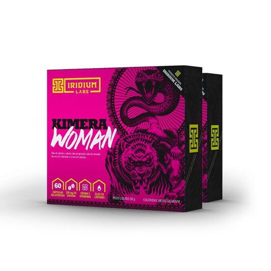 Kimera Woman - 60 Comps - Kit 2 caixas - Termogênico Feminino Iridium Labs Menor preço em Kimera Woman - 60 Comps - Kit 2 caixas - Termogênico Feminino Iridium Labs