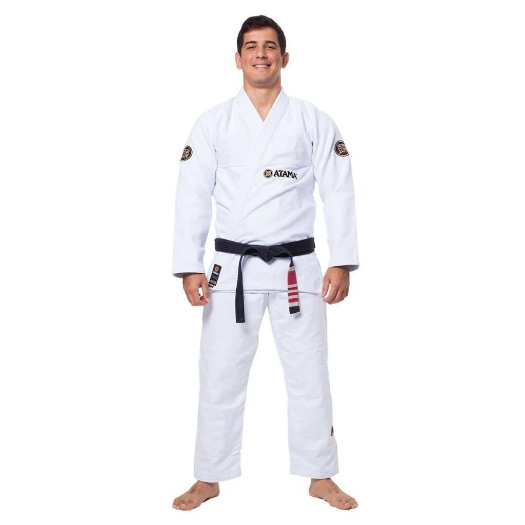 Kimono Atama Jiu Jitsu Classic Branco Unissex