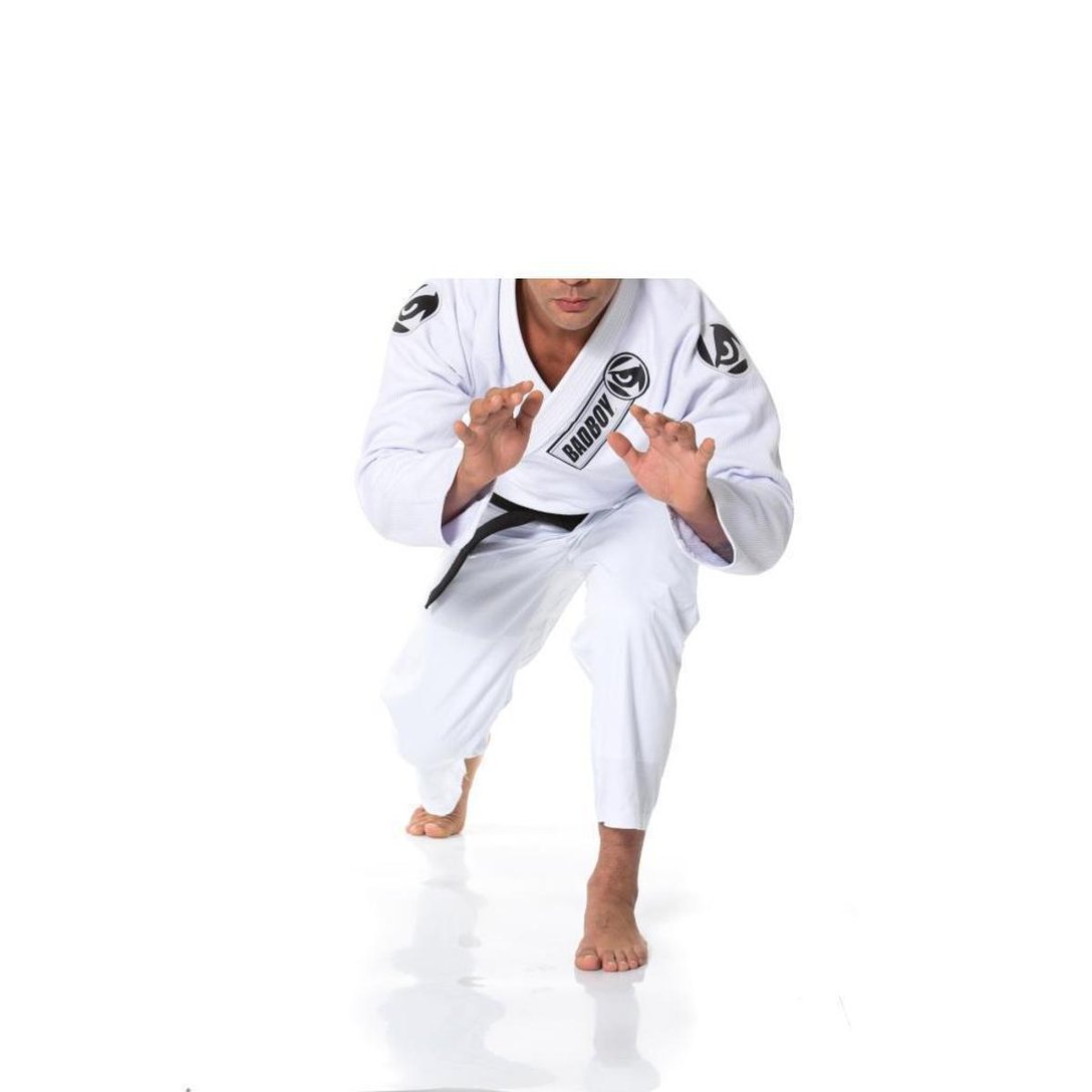 Kimono Bad Boy First Pro RipStop Branco Netshoes