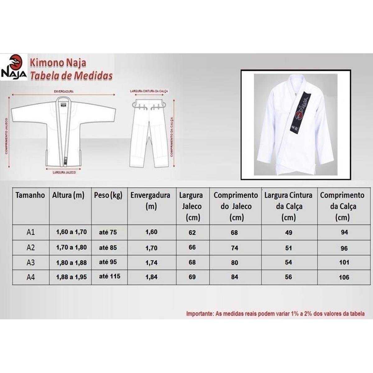 Kimono Choke Jiu Jitsu Bjj Naja Azul A1 Colorido Netshoes