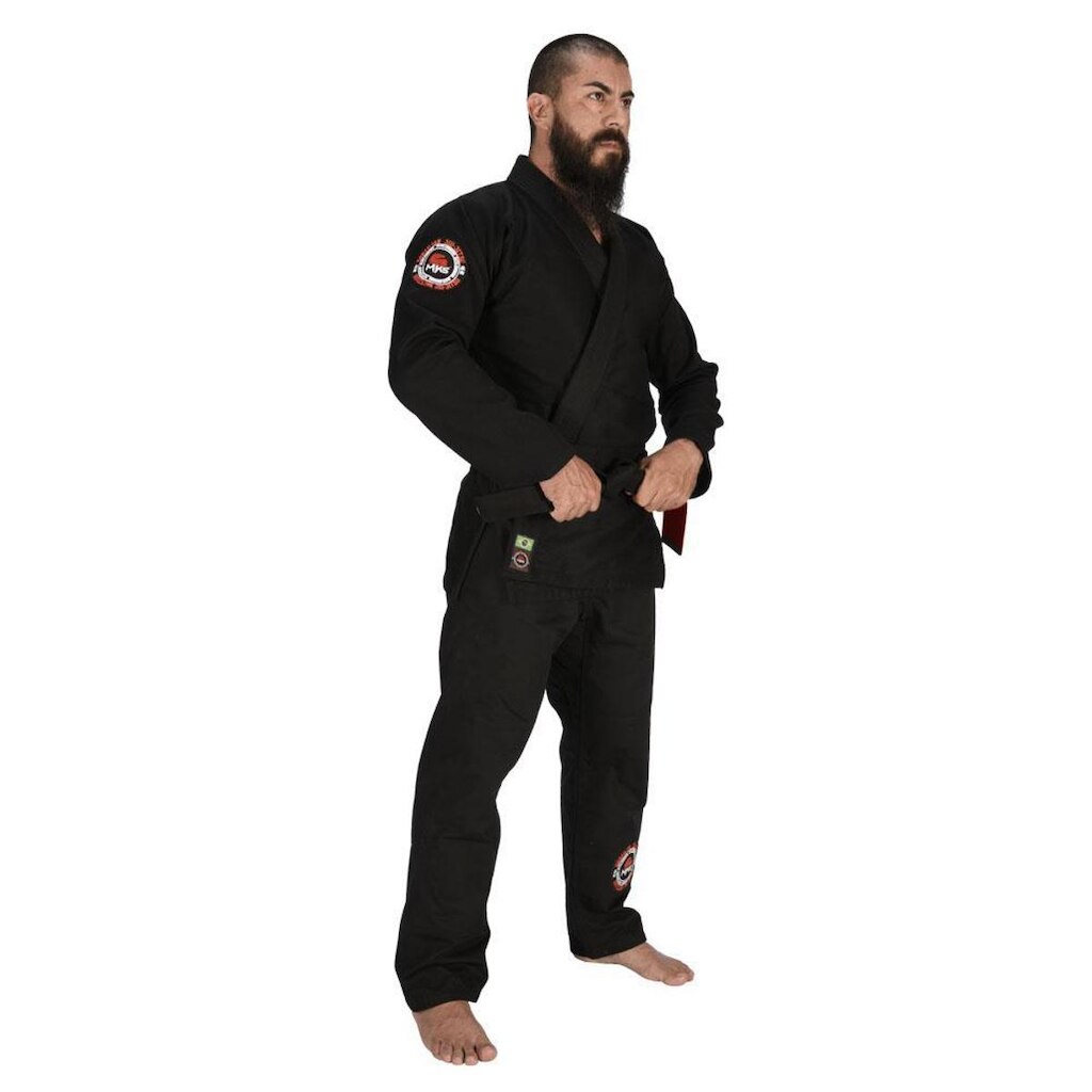 Kimono de Jiu-Jitsu HONOUR MKS Combat Black