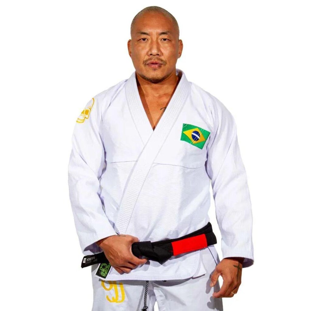 Kimono de Jiu Jitsu KVRA Brasileiro Branco A3