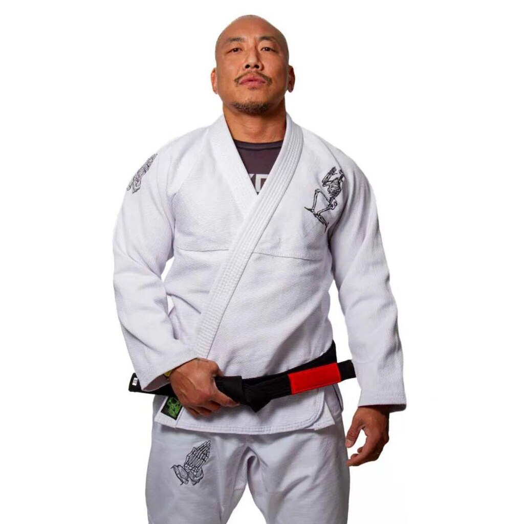 Kimono de Jiu Jitsu KVRA Gold Branco A2