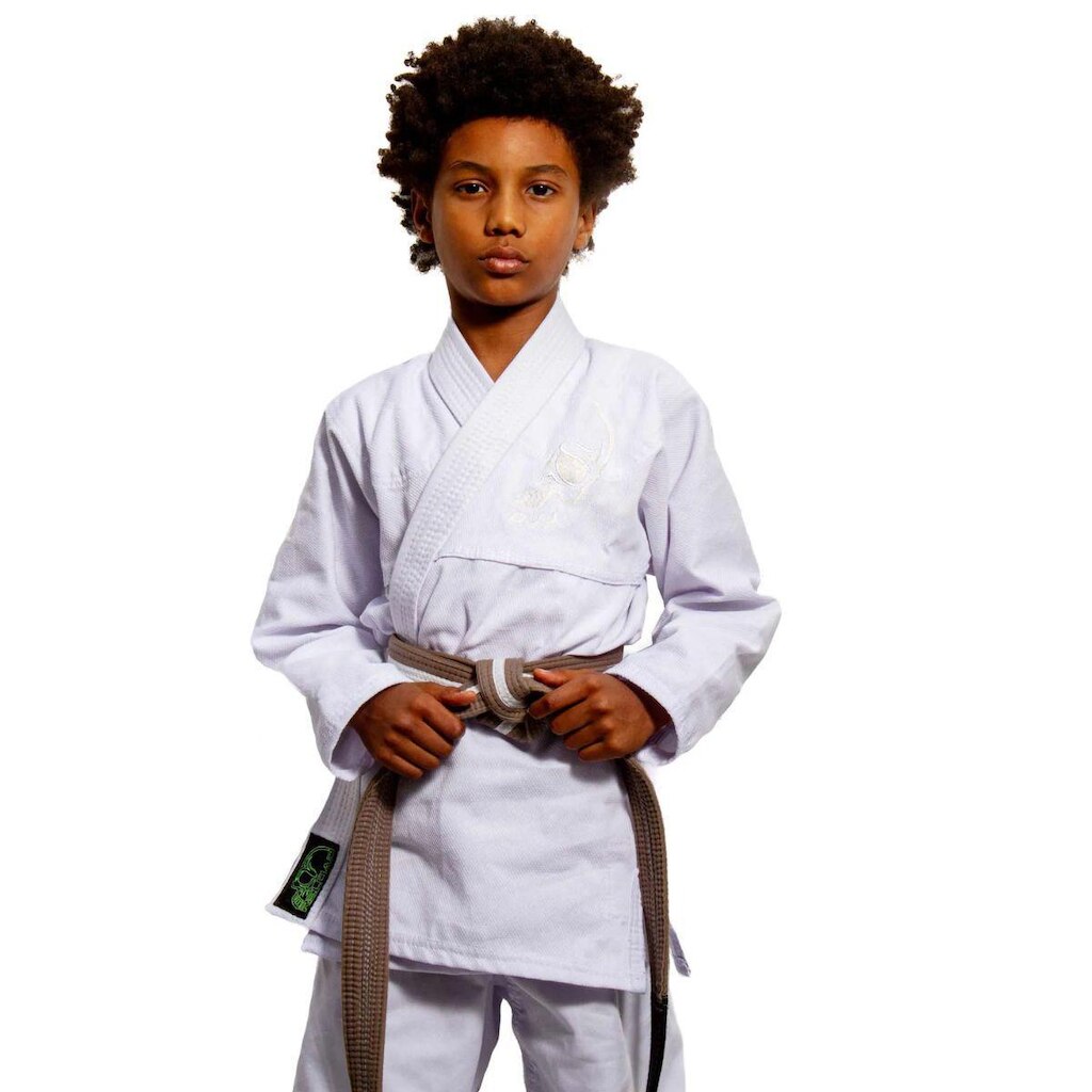 Kimono Infantil KVRA Bjj Branco M3