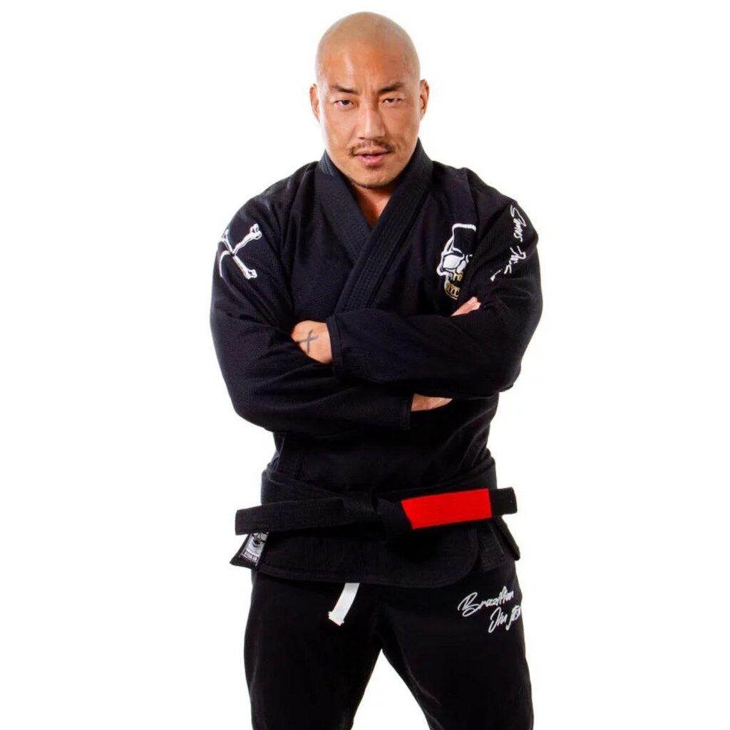 Kimono Jiu Jitsu KVRA Doble Preto A2