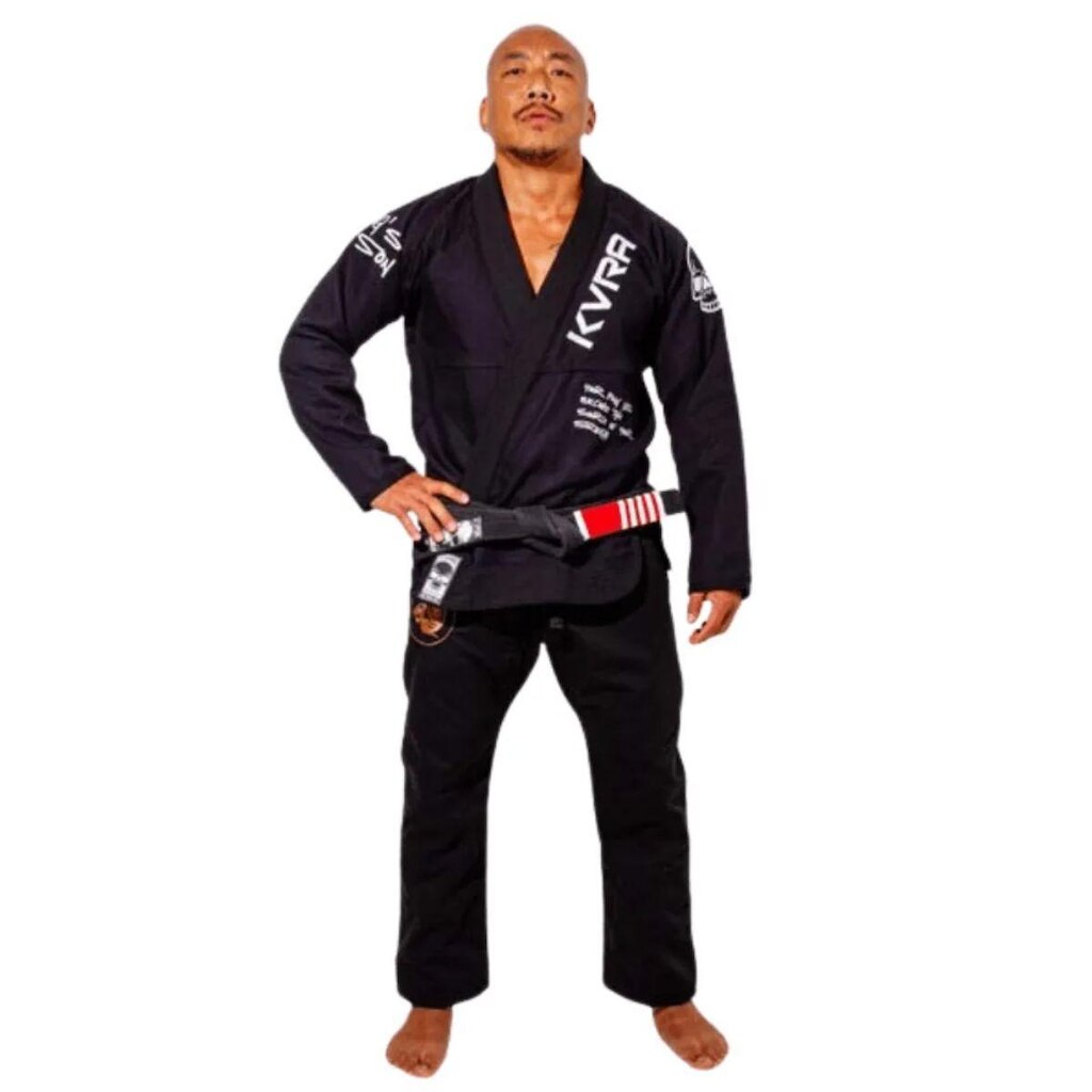 Kimono Jiu Jitsu KVRA King Preto A1