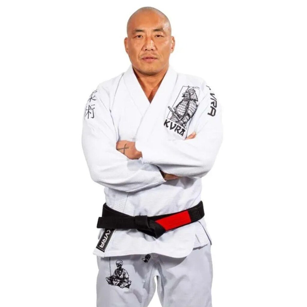 Kimono Jiu Jitsu KVRA Samurai Branco A1
