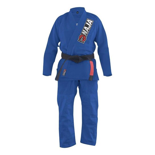 Kimono Jiu Jitsu Naja Overcoming Azul Royal A2 - Colorido Menor preço em Kimono Jiu Jitsu Naja Overcoming Azul Royal A2 - Colorido