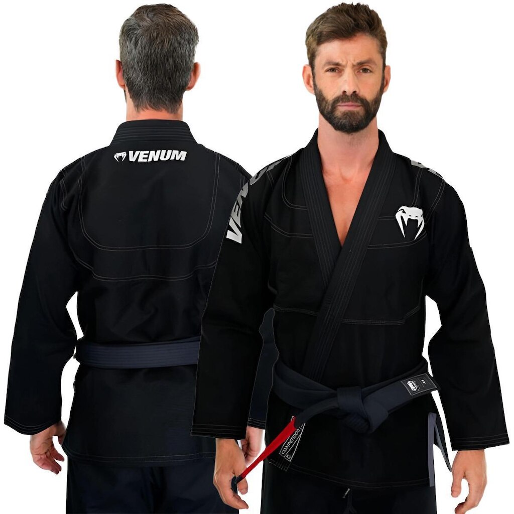 Kimono Jiu Jitsu Venum Competidor Ripstop Dark Preto Original