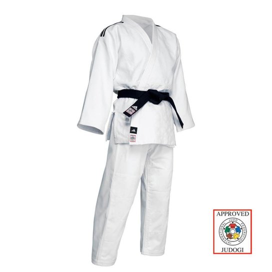 Kimono Judo adidas Champion III IJF Approved Branco - Branco Menor preço em Kimono Judo adidas Champion III IJF Approved Branco - Branco