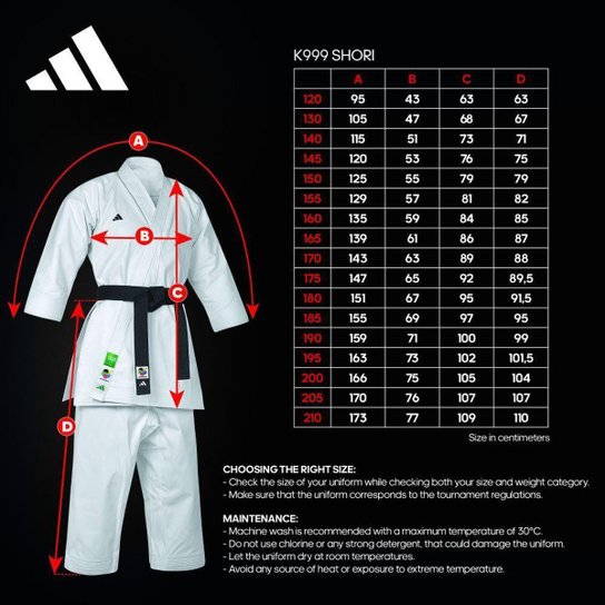 Kimono Karate adidas para Kata Shori