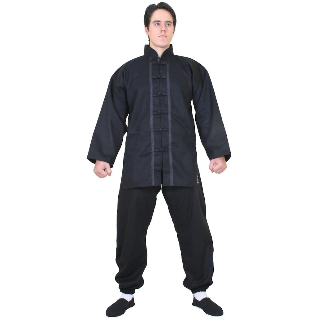 Kimono Para Kung Fu em Brim - Shizen Kimonos