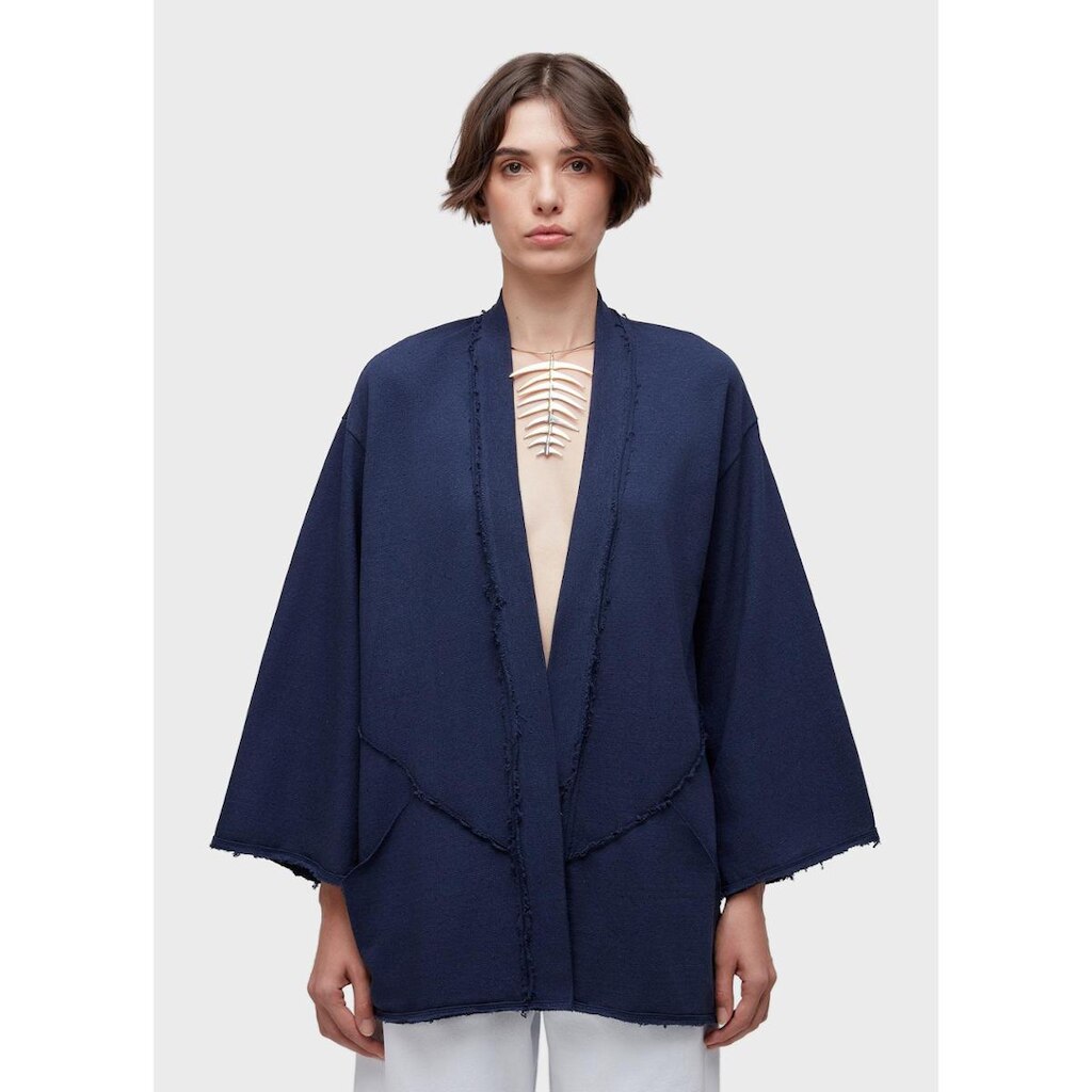 Kimono rustico desfiado OSKLEN