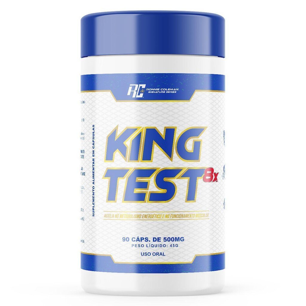 King Test 90 Cápsulas – Ronnie Coleman