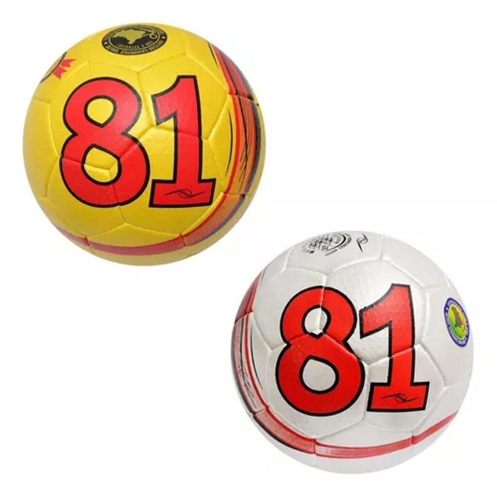 Kit 02 Bola De Futsal Dalponte 81 Star Costurada A Mão