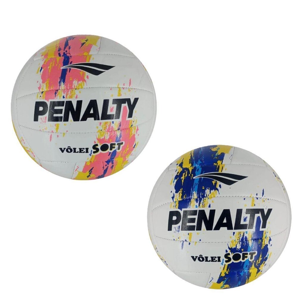 Kit 02 Bolas De Vôlei Penalty Soft XXIII
