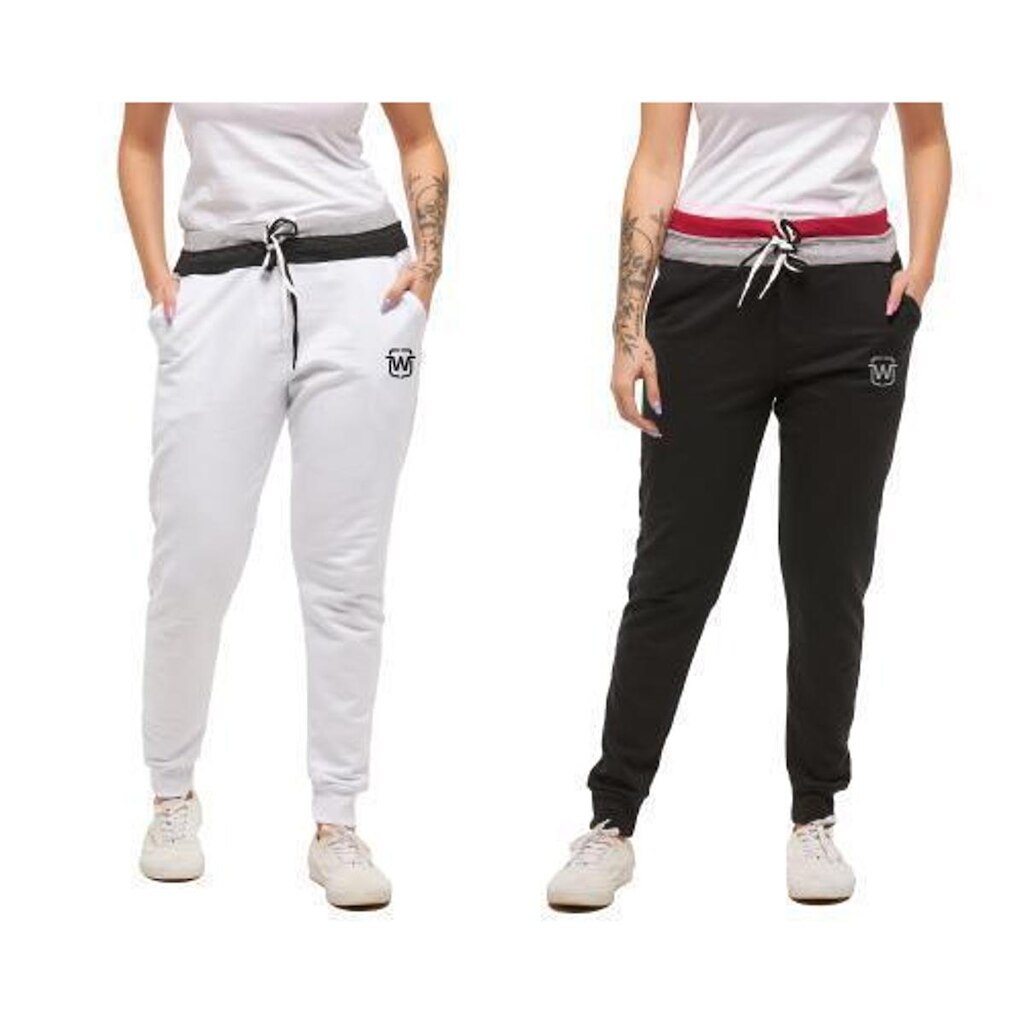 KIT 02 CALÇAS DE MOLETOM FEMININA WOOKS SKINNY CONFORT - WM13
