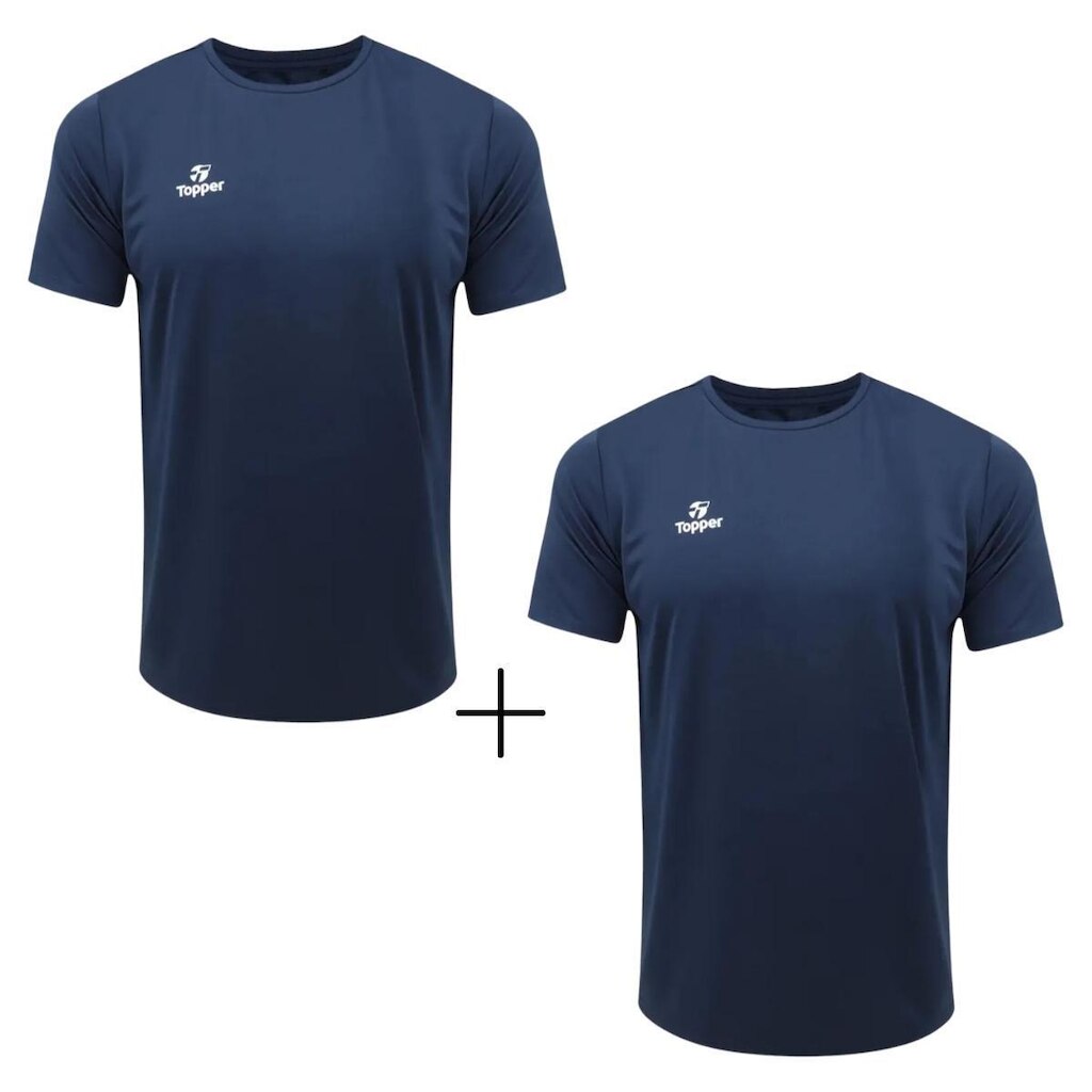 Kit 02 Camisa Topper Classic New