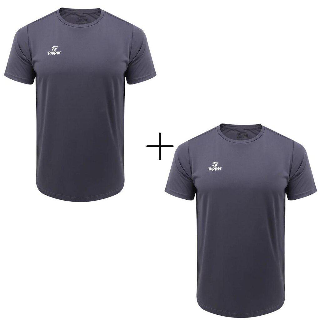 Kit 02 Camisa Topper Classic New