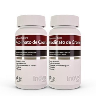 Kit 02 Picolinato de Cromo 60 caps Inove Nutrition