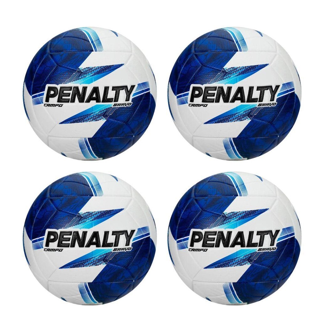 KIT 04 Bola De Futebol Campo Penalty Bravo XXVI