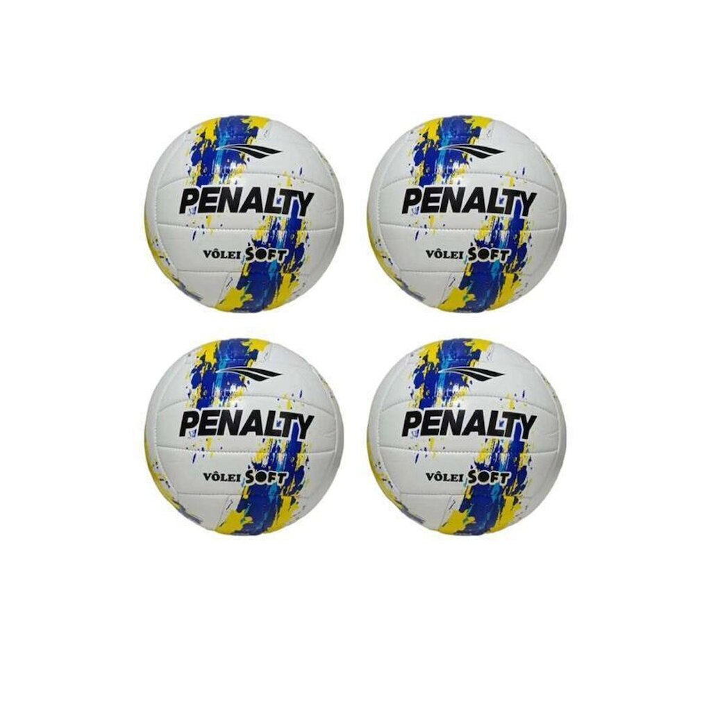 Kit 04 Bolas De Vôlei Penalty Soft XXIII
