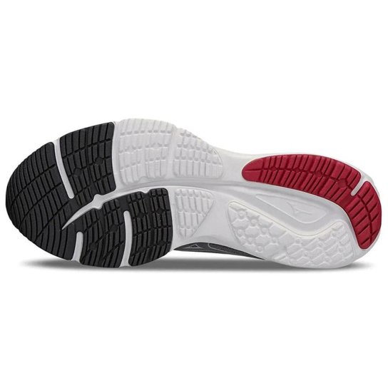Kit 1 Tênis de Corrida Masculino Mizuno Goya e 3 pares de Meia Cano Médio