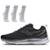 Kit 1 Tênis de Corrida Masculino Mizuno Victory RSP e 3 pares de Meia Cano Médio - Preto