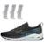 Kit 1 Tênis de Corrida Masculino Mizuno Wave Vitality 4 e 3 Pares de Meia Cano Médio - Preto