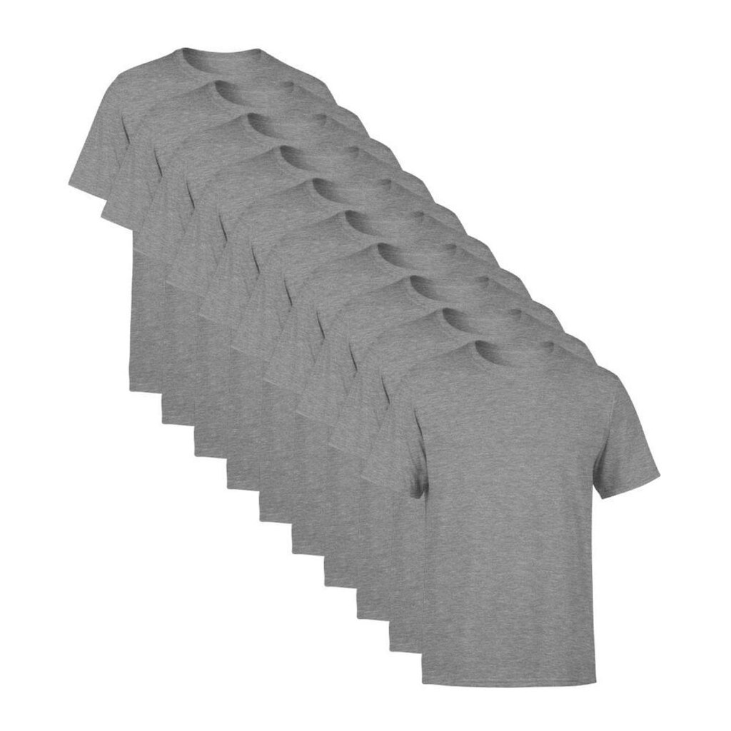 Kit 10 Camisetas Masculina Lisa Premium 100% Algodão