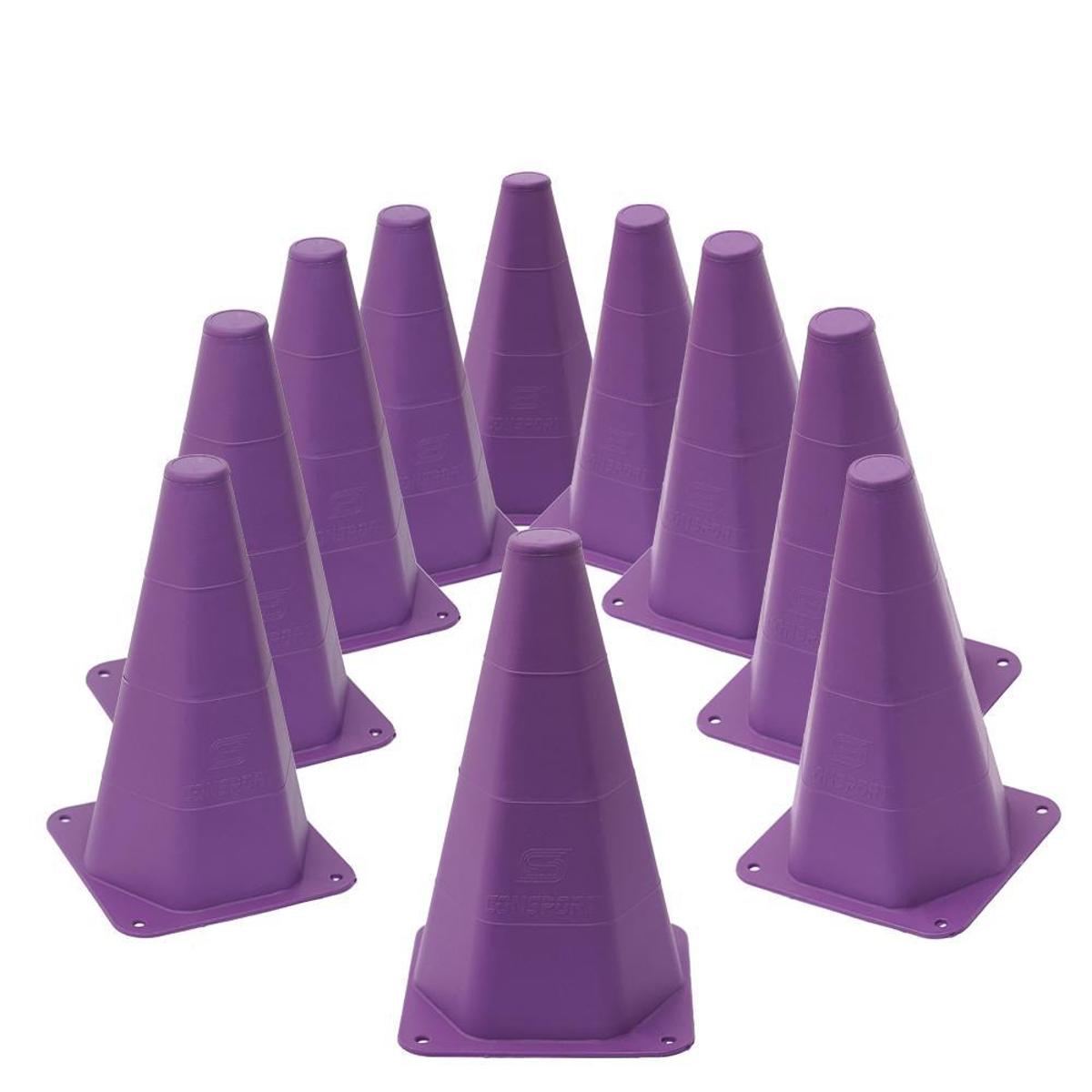 Kit 10 Cones De Agilidade 19 Cm Treinamento Funcional Circuito Academia Ginastica Menor preço em Kit 10 Cones De Agilidade 19 Cm Treinamento Funcional Circuito Academia Ginastica
