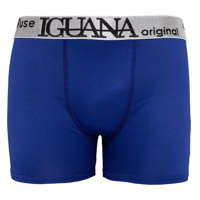 Kit 10 Cuecas Box Boxer Microfibra Lisas Iguana Original