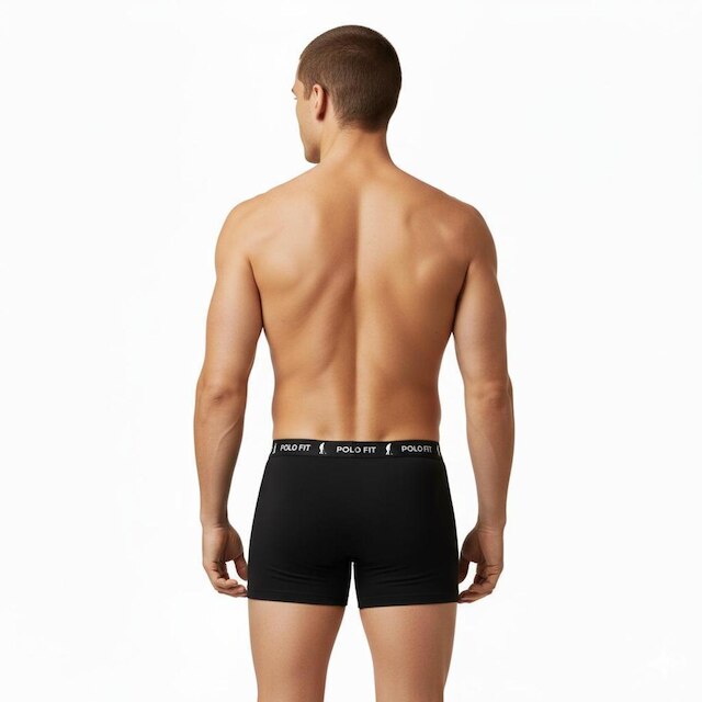 Kit 10 Cuecas Boxer Box  Algodão Polo Fit