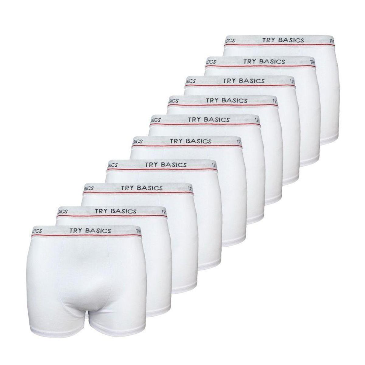 Kit 10 Cuecas Boxers Infantil Box Algodão Cotton Conforto Menor preço em Kit 10 Cuecas Boxers Infantil Box Algodão Cotton Conforto