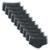 Kit 10 cuecas slip mash microfibra sem costura 713.02 - Cinza
