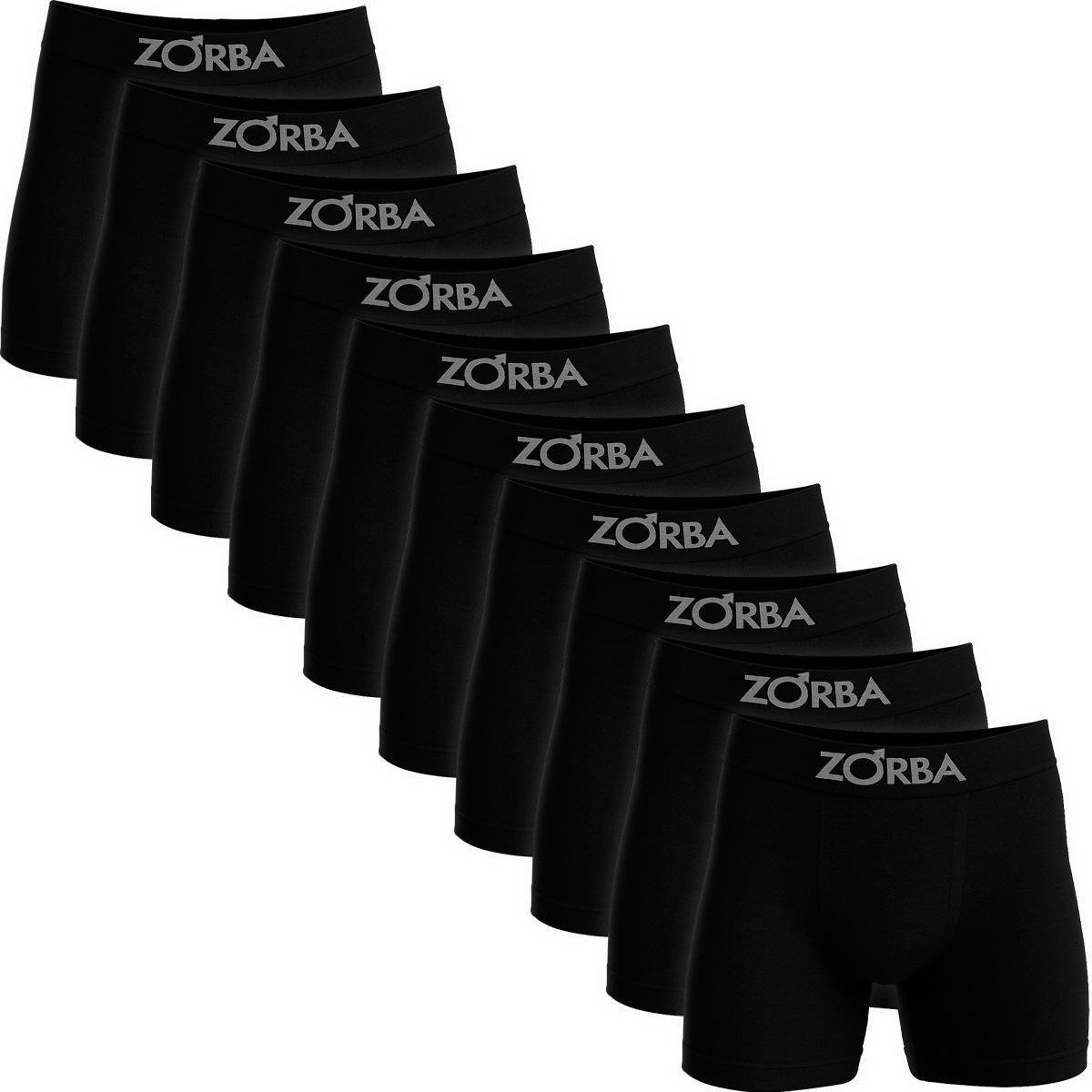 Kit 10 Cuecas Zorba Boxer Algodão Box Elástico Sem Costura Cueca Masculina Confortável Seamless 781 Menor preço em Kit 10 Cuecas Zorba Boxer Algodão Box Elástico Sem Costura Cueca Masculina Confortável Seamless 781