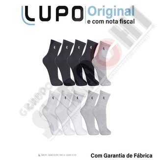 KIT 10 MEIAS LUPO AU WALK 03245