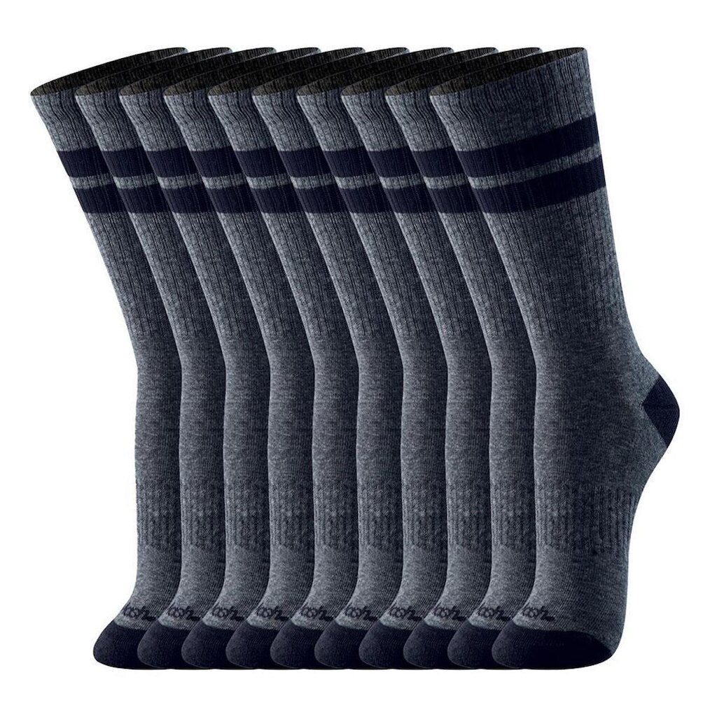 Kit 10 Meias Mash Esportiva Cano Longo Masculina 211.08