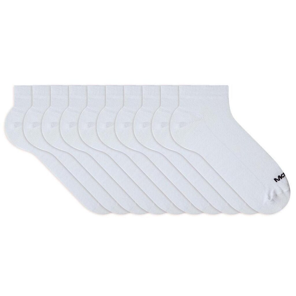 Kit 10 Pares Meia Mash Algodão Esportiva