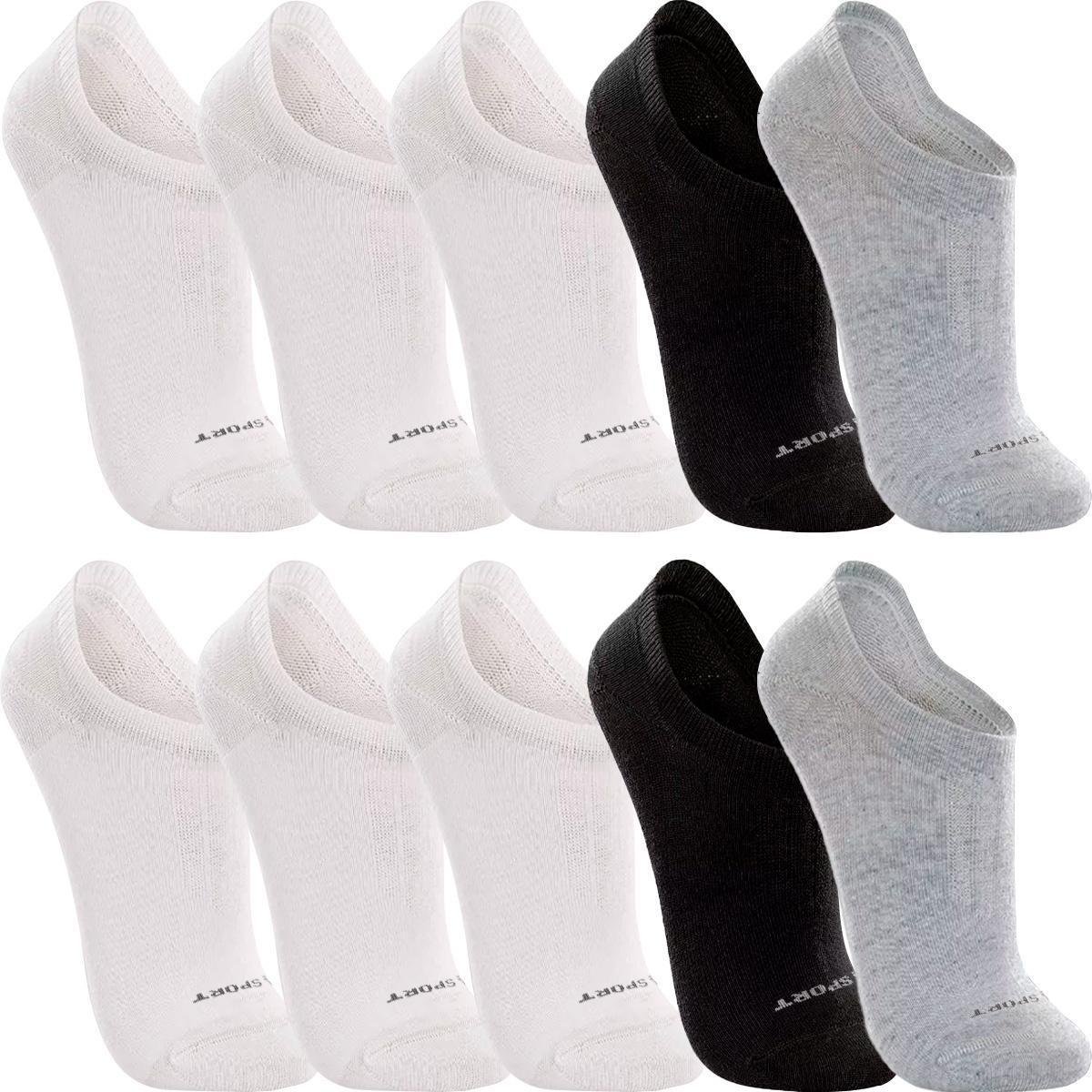 Kit 10 Pares Meias Lupo Sapatilha Cano Curto Baixo Meia Soquete Algodão Masculina Feminina Unissex Menor preço em Kit 10 Pares Meias Lupo Sapatilha Cano Curto Baixo Meia Soquete Algodão Masculina Feminina Unissex