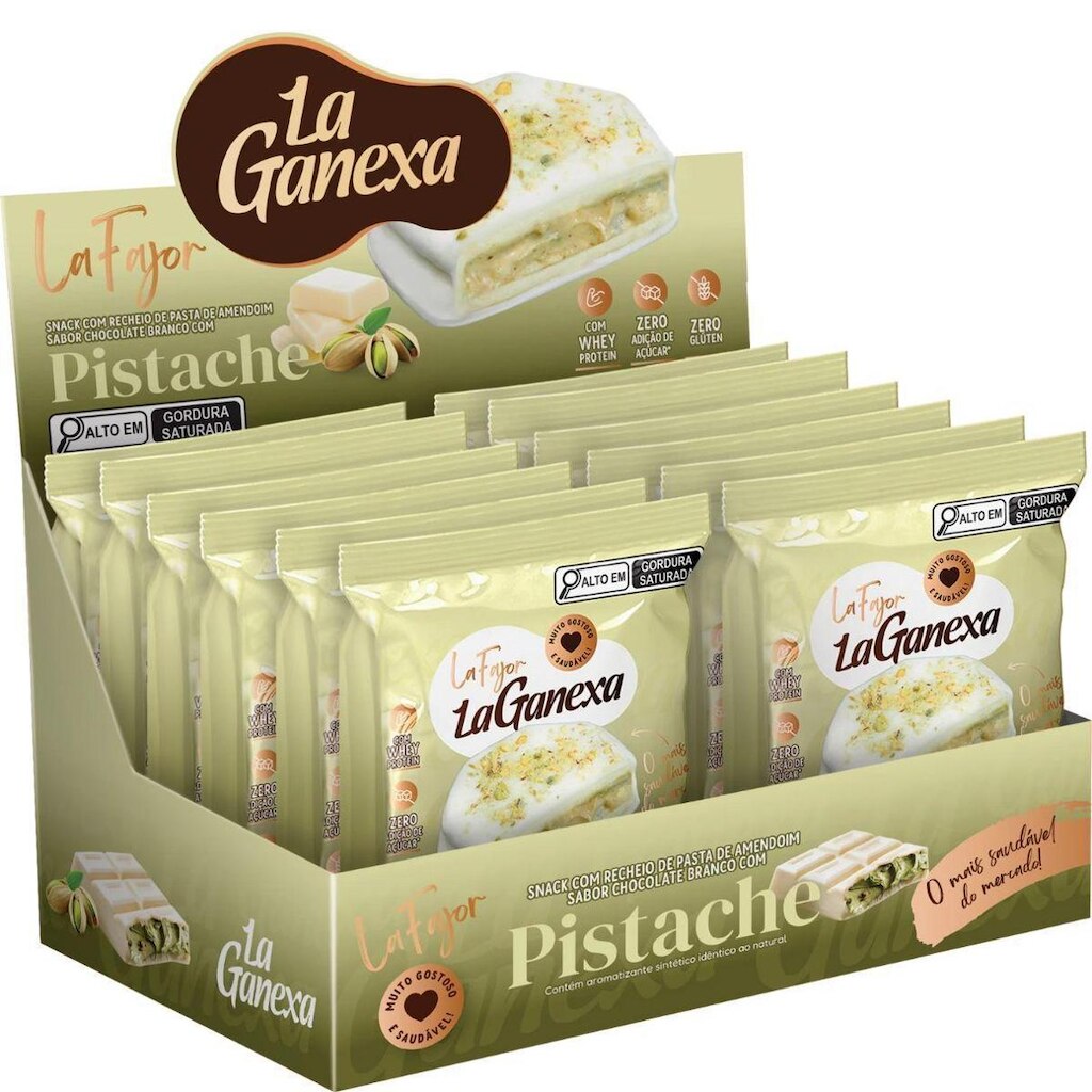 Kit 12 Unidades Snack La Fajor La Ganexa Sabores Variados