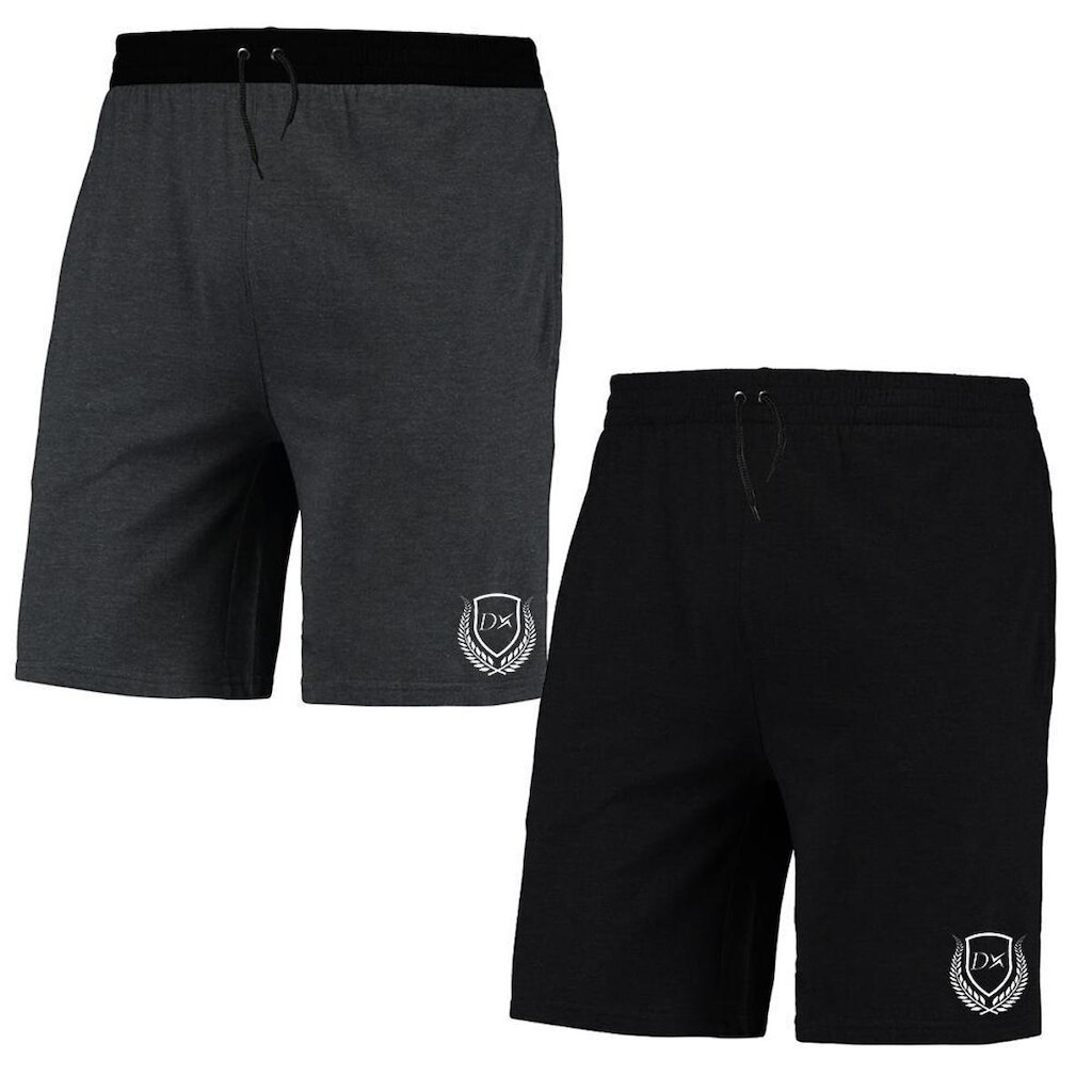 Kit 2 Bermuda Cós Elástico Moletom Masculinas Algodão Bolso